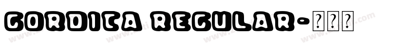 Gordita Regular字体转换